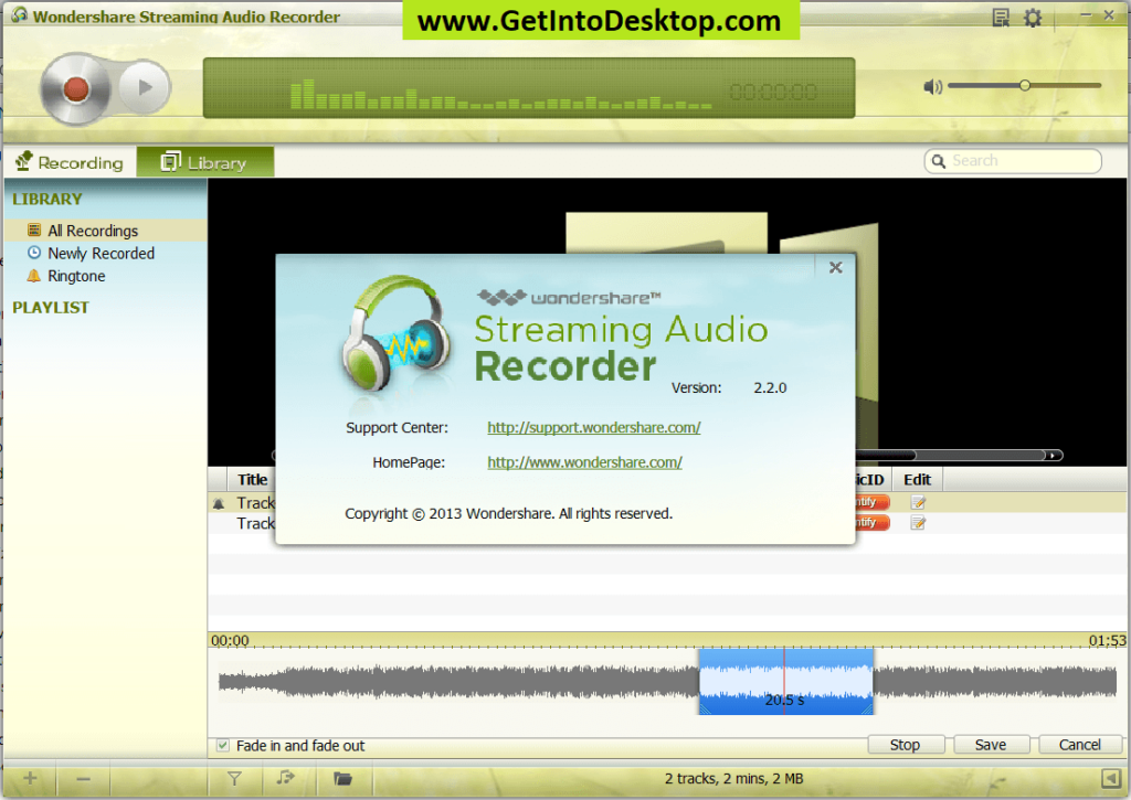 Streaming Audio Recorder Free Spotify